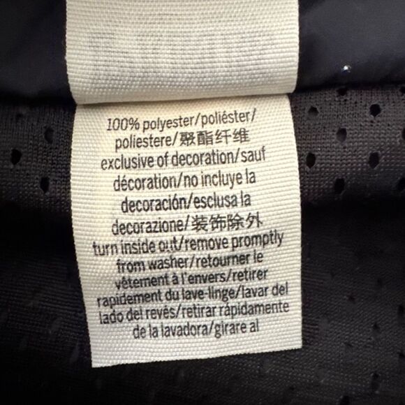 Victoria’s Secret Pink Full Zip Anorak Windbreaker Jacket Funnel Neck Size M/L - Picture 4 of 4